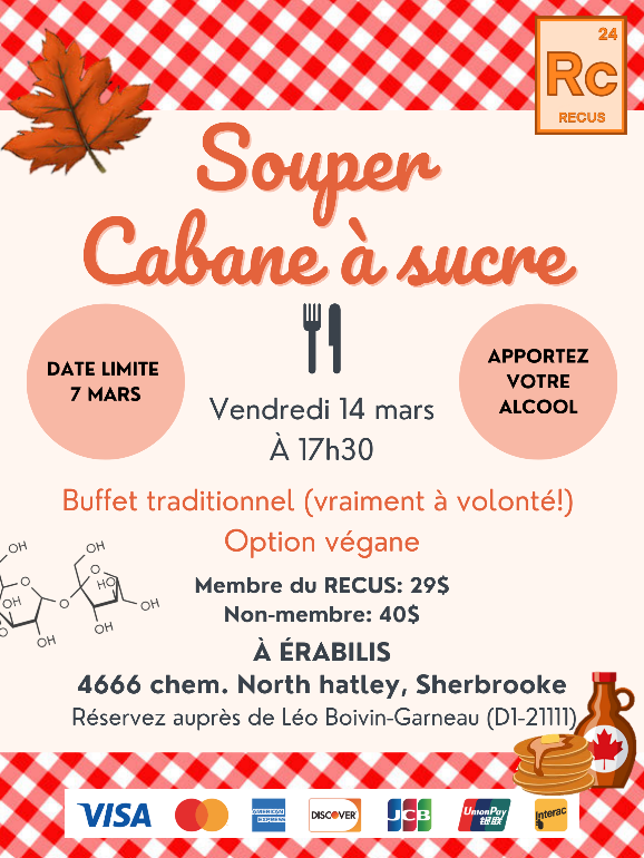 Souper cabane à sucre 2024